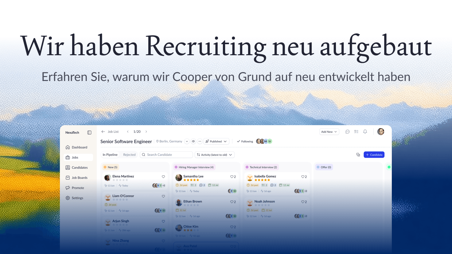 Cooper AI-Recruiting-Plattform