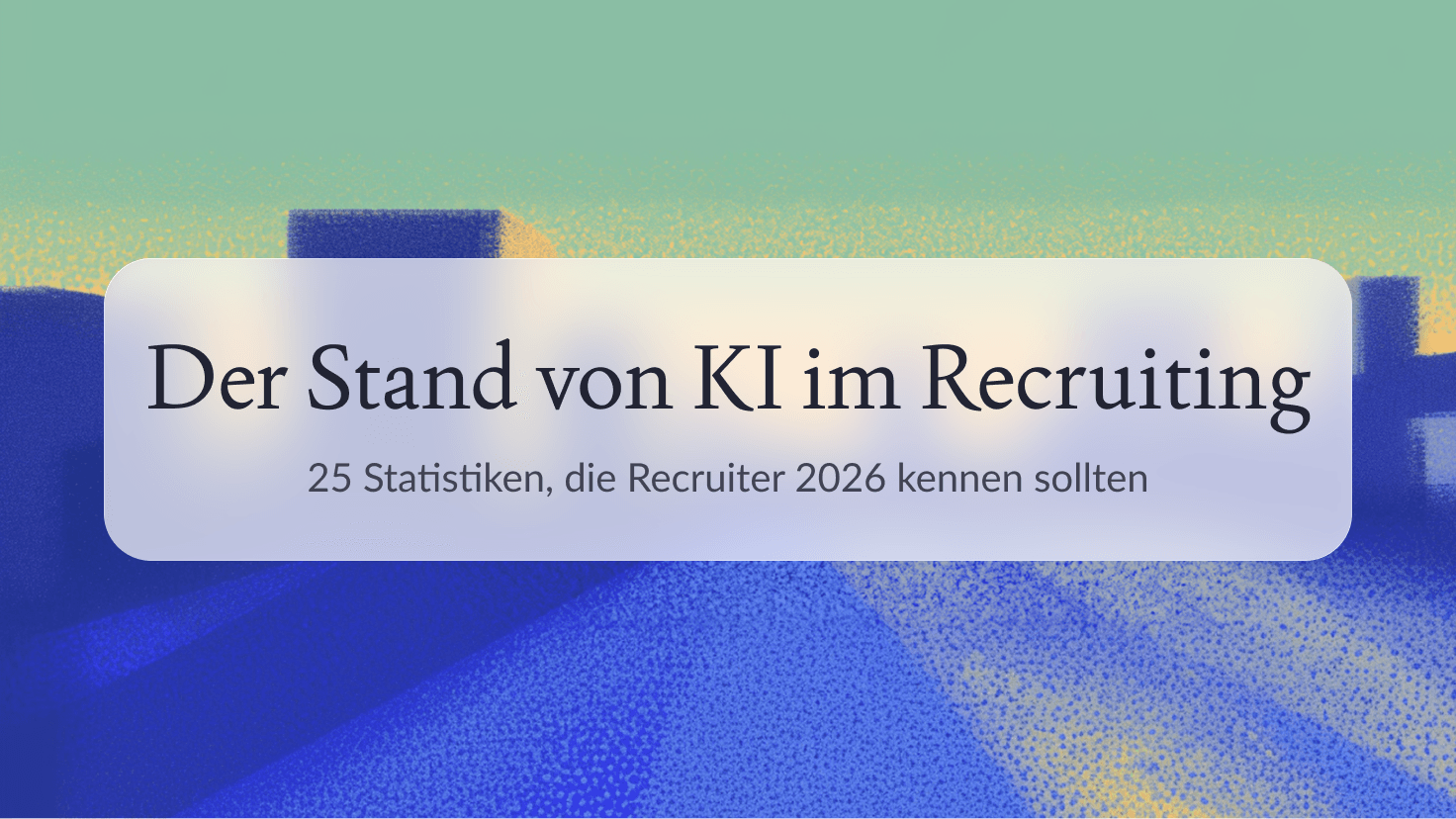 Lage bei der Einstellung von KI-Fachkräften