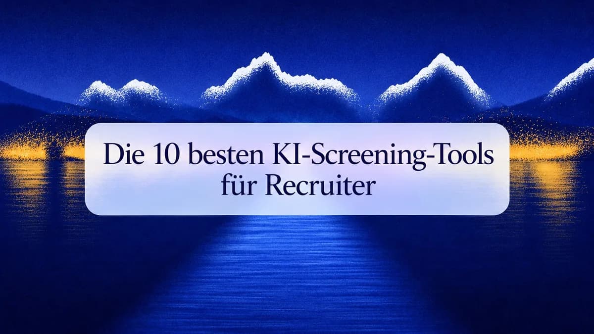 AI Screening Tools for Recruiters