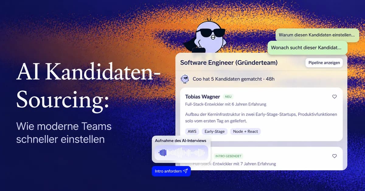 AI-Kandidaten-Sourcing