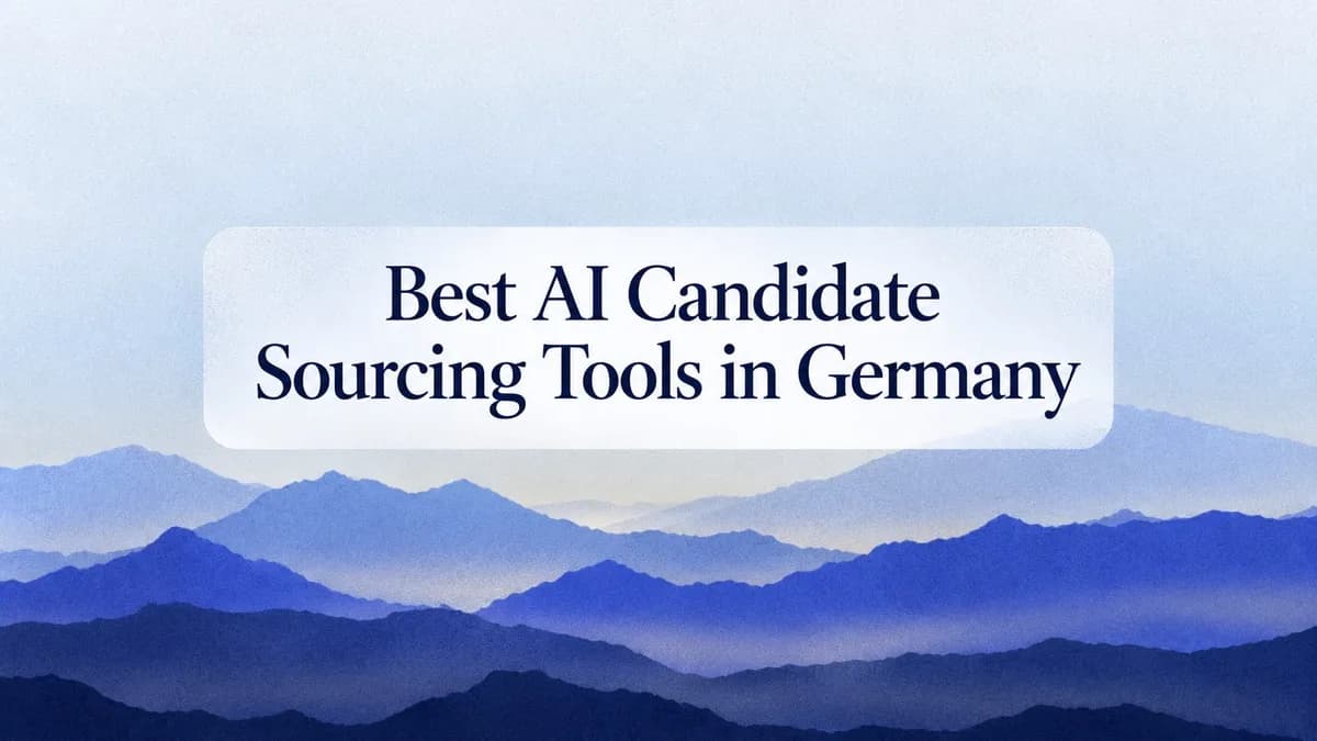 AI Candidate Sourcing Tools in Germany