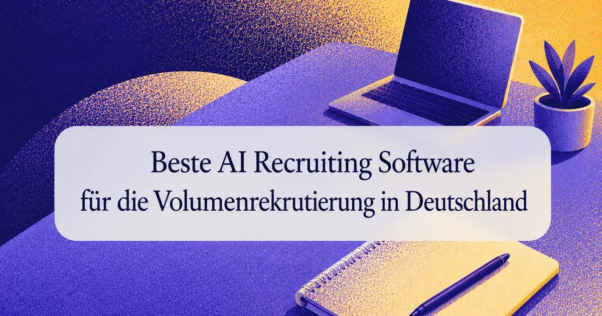 Beste AI-Recruiting-Software in Deutschland
