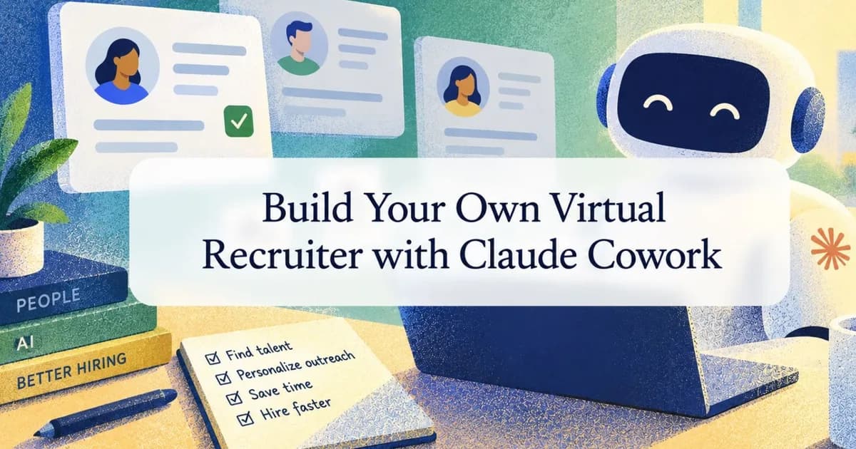 Build Your Own Virtual Recruiter with Claude Cowork