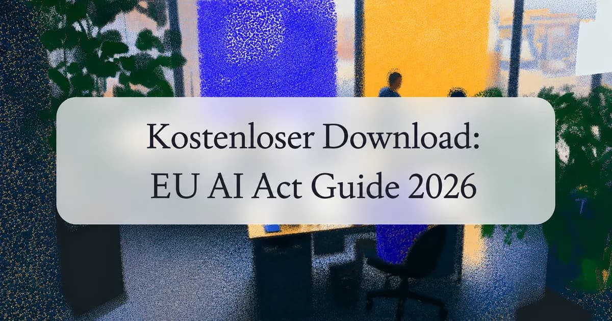 Kostenloser Download EU AI Act Guide 2026