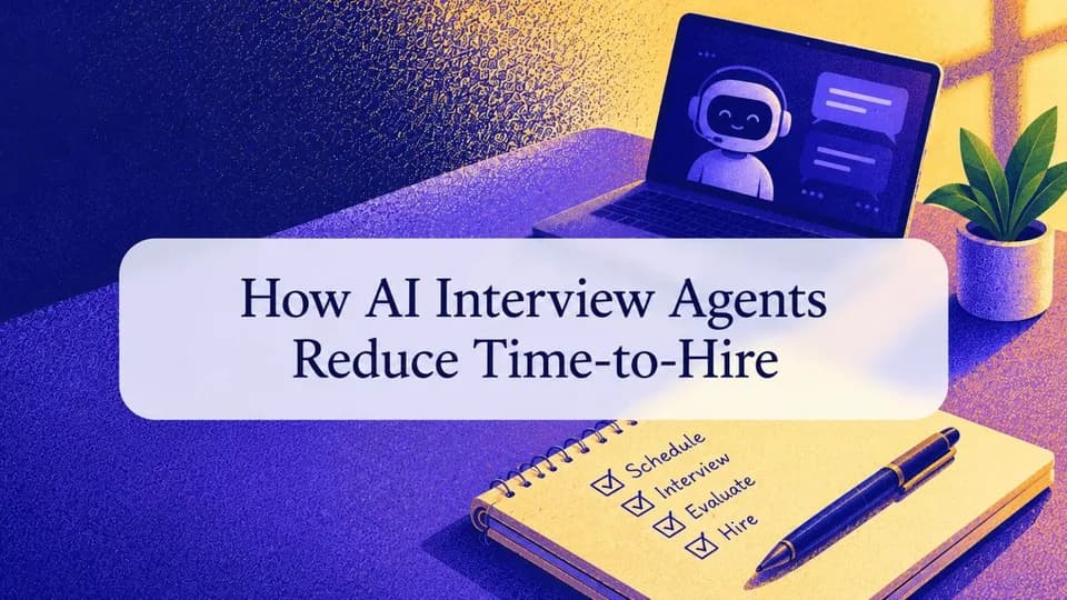How AI Interview Agents Reduce Time-to-Hire