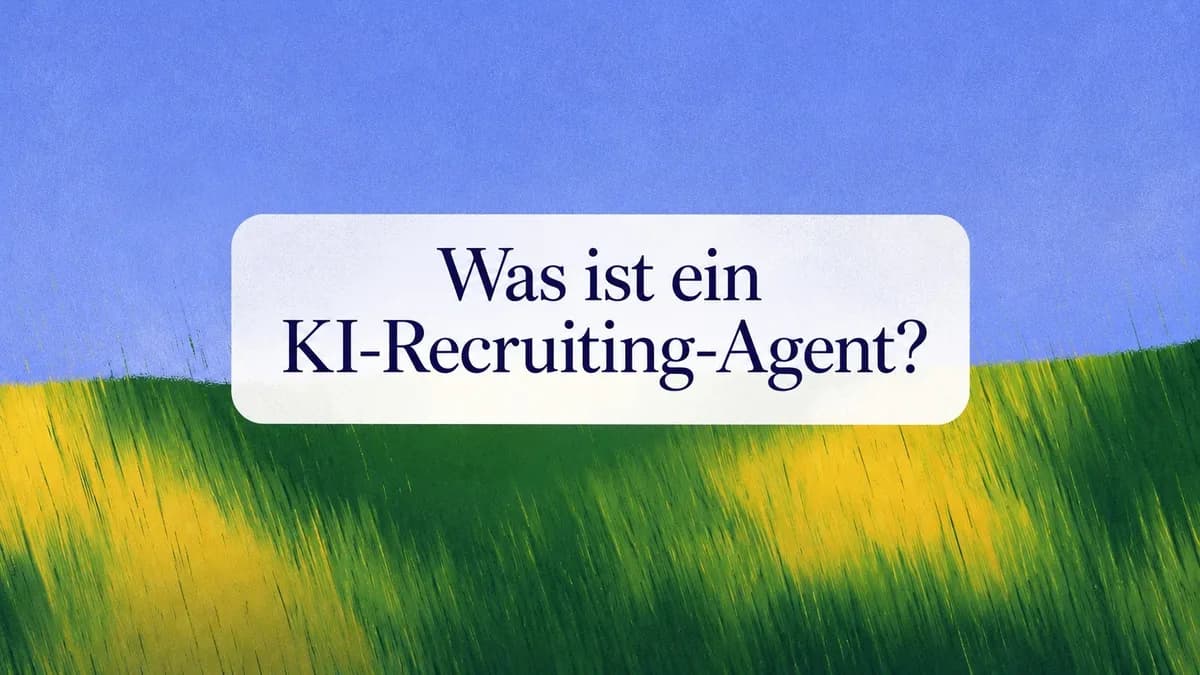 Was ist ein KI-Recruiting-Agent