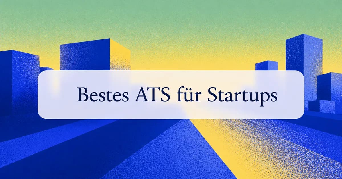 beste ATS für Startups