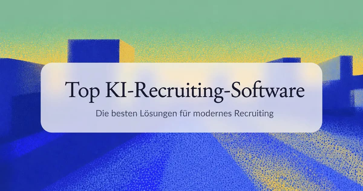 Top KI-recruiting-software