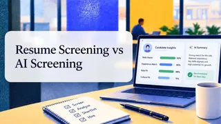 resume screening vs AI screening