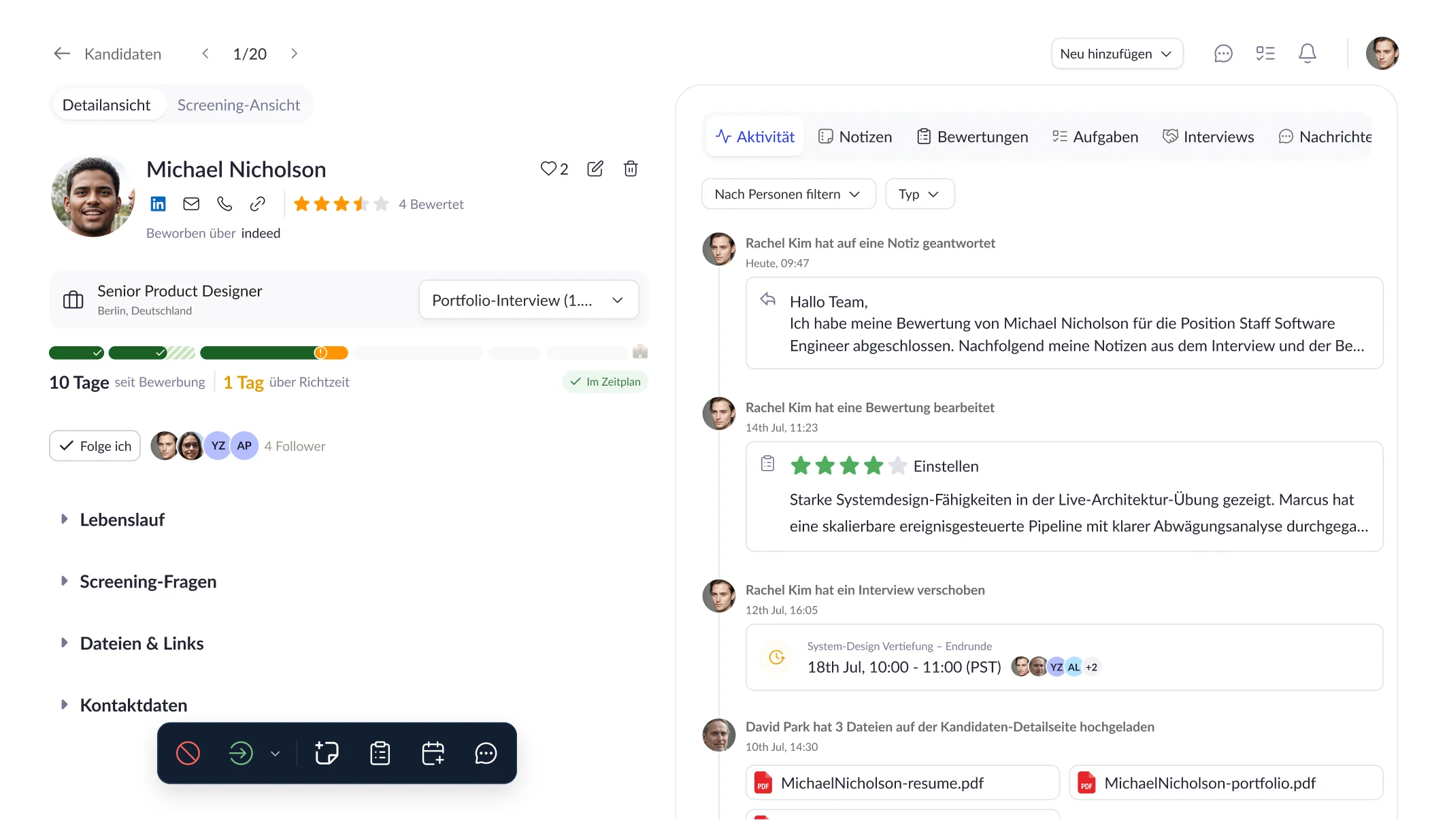 Cooper AI recruiting product preview