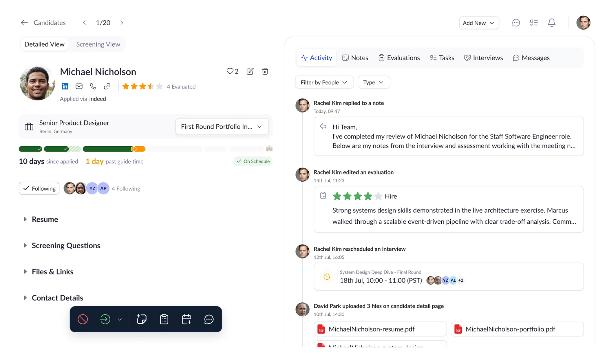 Cooper AI recruiting product preview