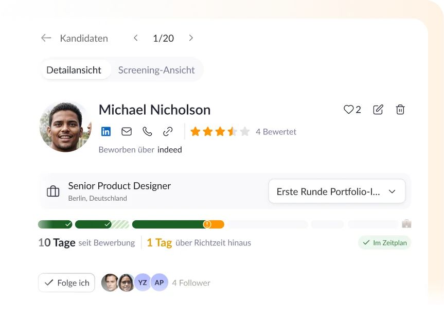 Kandidatenprofil
